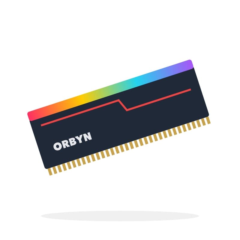 Orbyn Pulse RGB 16GB DDR5 6000MHz Desktop RAM